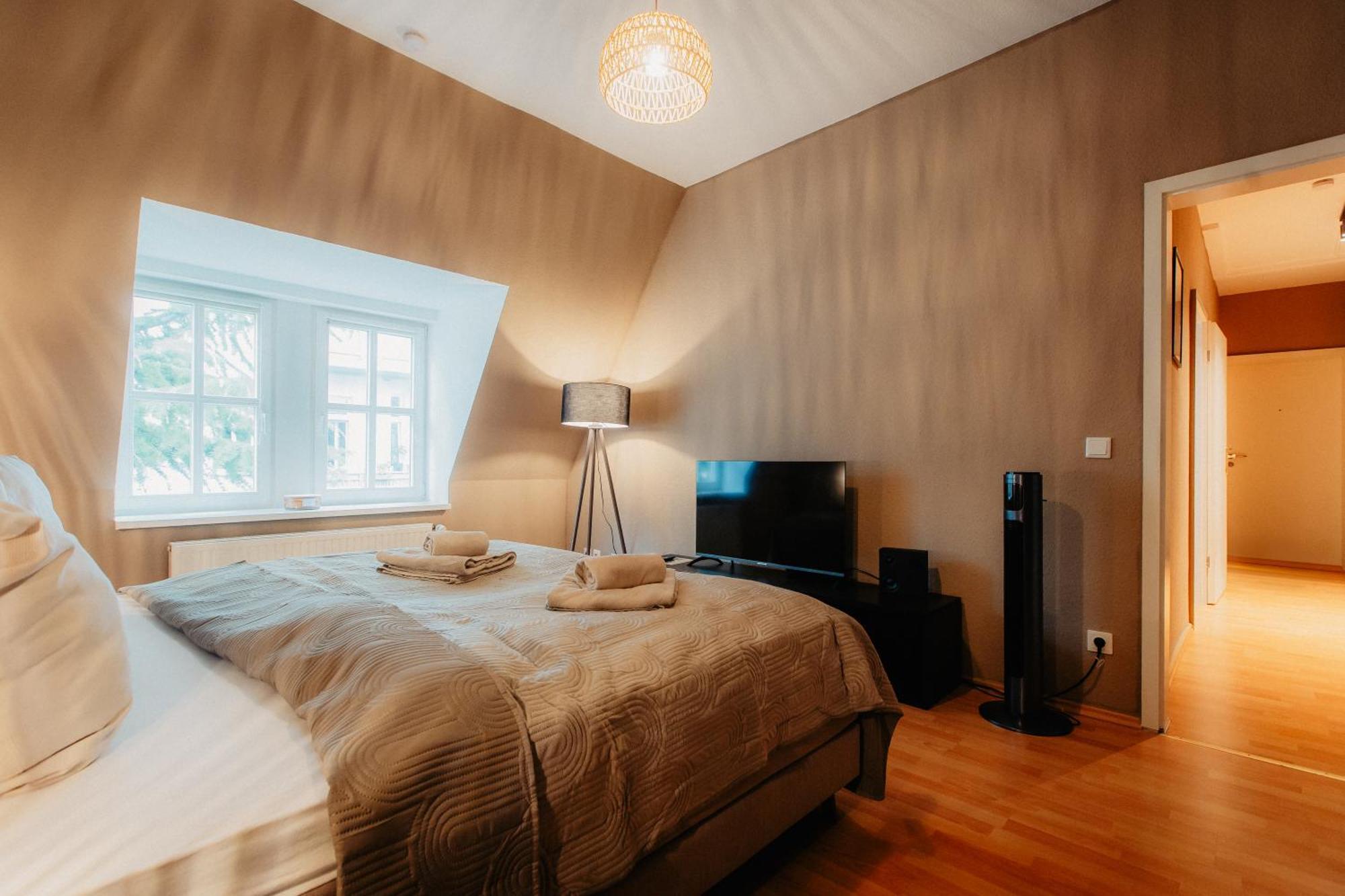 Luga Homes - Chausseehaus ไลป์ซิก ห้อง รูปภาพ