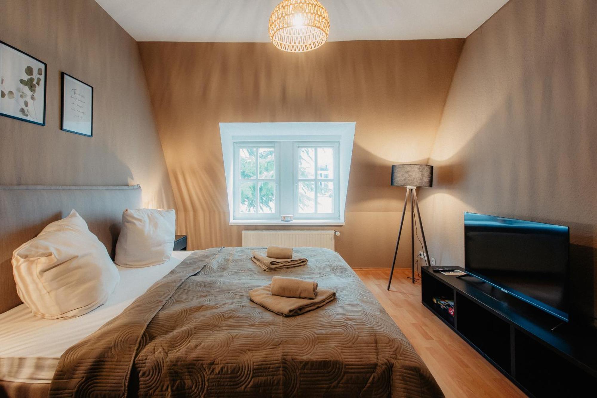 Luga Homes - Chausseehaus ไลป์ซิก ห้อง รูปภาพ